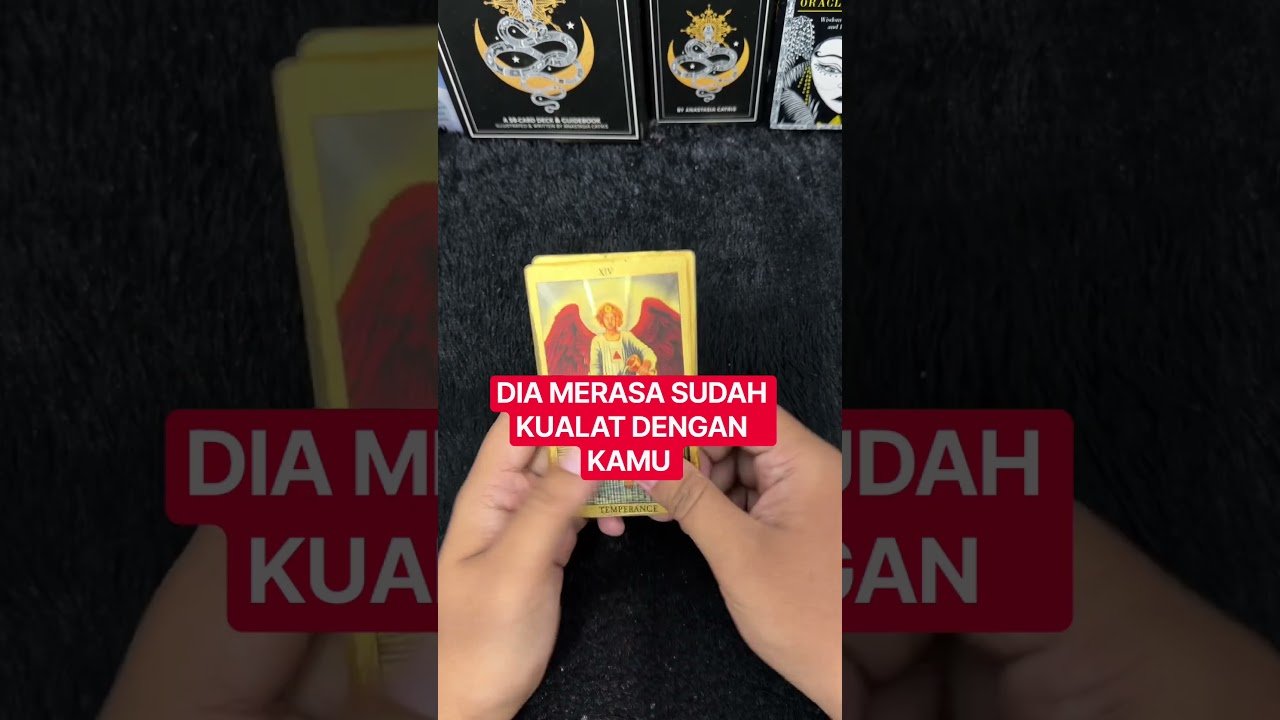 No momento, você está visualizando DIA MERASA SUDAH KUALAT DENGAN KAMU #tarot #tarotreading