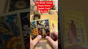 Leia mais sobre o artigo Dia mulai cemas dan gelisah melihat kamu sekarang sudah cuek ? Tarot hari ini #tarot #tarotreading