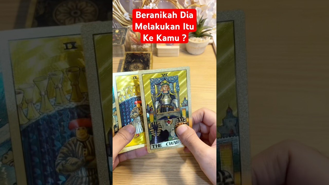 No momento, você está visualizando Dia mulai goyah dan dia ingin melakukan ini ke kamu sekarang ? Tarot hari ini #tarot #tarotreading