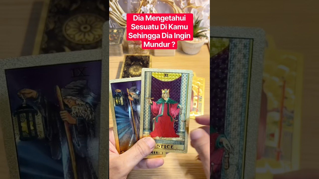 No momento, você está visualizando Dia mulai ingin mundur dari hubungannya dengan Kamu sekarang ? Tarot hari ini #tarot #tarotreading