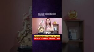 Leia mais sobre o artigo EL HOMBRE GRIS DERROCA A MILEI PREDICCIONES ARGENTINA #fyp #parati #viral #tarot #argentina