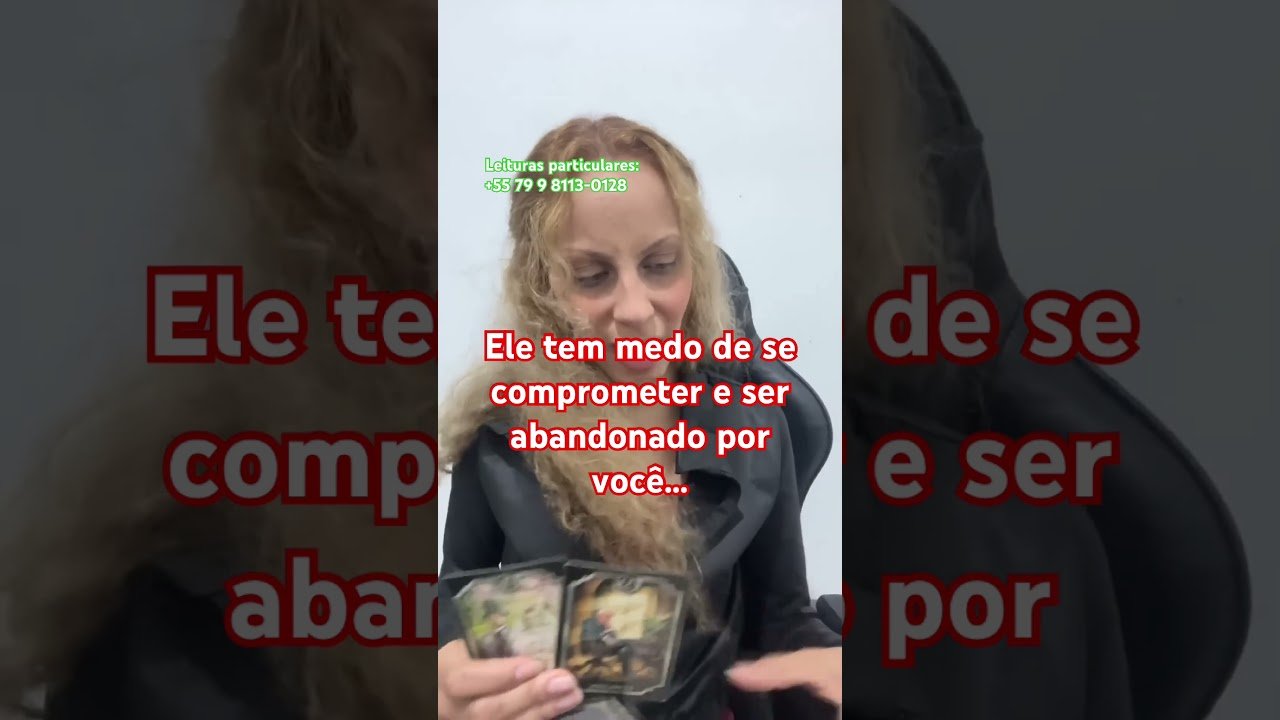 No momento, você está visualizando ELE TEM MEDO DE SER ABANDONADO POR VOCÊ… #amor #tarot #baralho