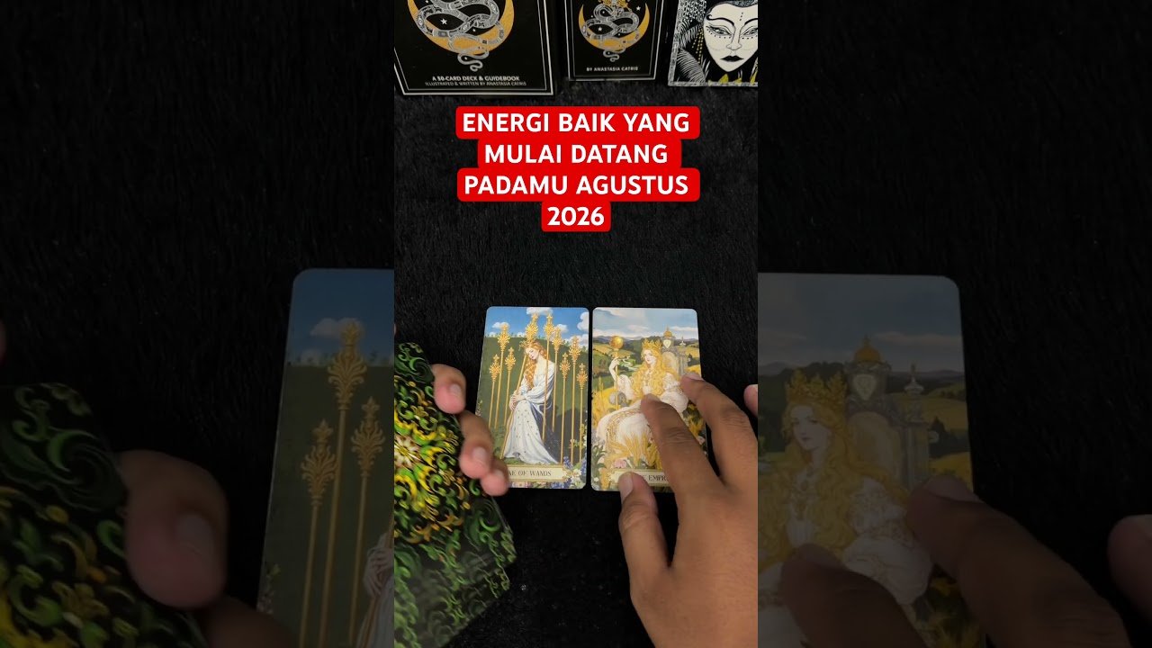 No momento, você está visualizando ENERGI BAIK YANG MULAI DATANG PADAMU AGUSTUS 2026 #tarot #tarotreading