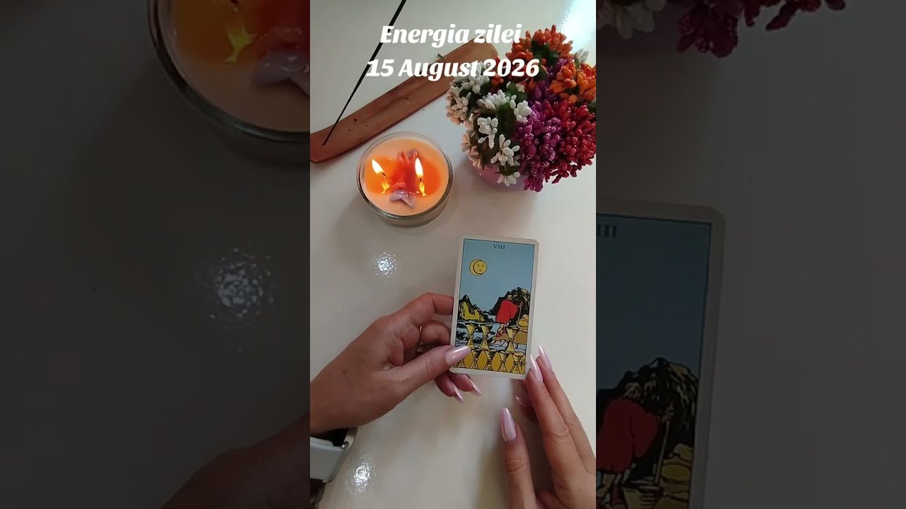 No momento, você está visualizando Energia zilei de 15 august 2026 #tarot #tarotromania #energiazilei