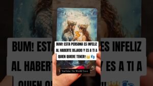 Leia mais sobre o artigo ES INFELIZ AL PENSAR EN TI 🤫#shorts #tarot #tarotamor