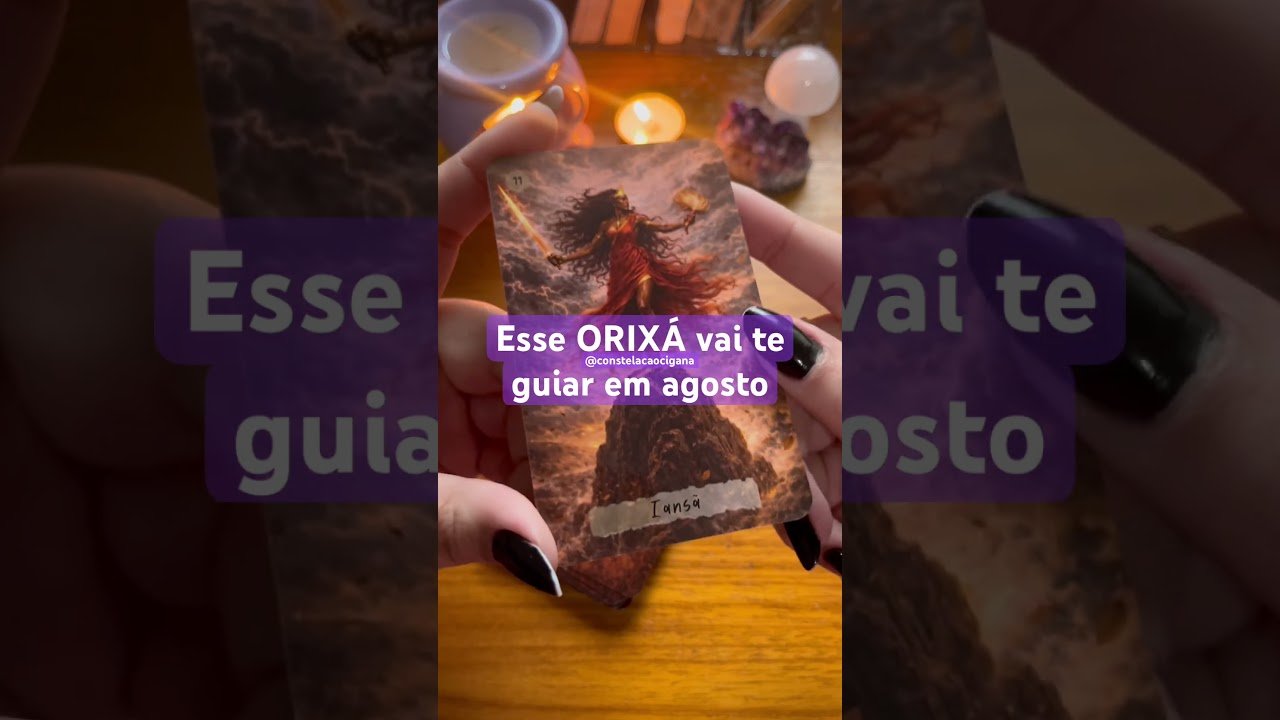No momento, você está visualizando 🚨ESSE ORIXÁ ESTARÁ AO SEU LADO EM AGOSTO😱✨ #tarot #taro #espiritualidade #baralhocigano #cigana