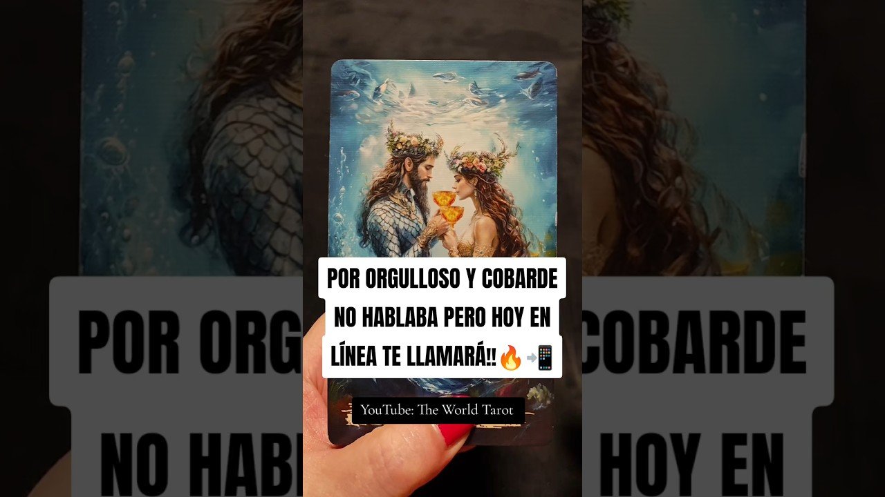 No momento, você está visualizando ESTÁ EN LÍNEA Y TE LLAMA HOY!!📲🔥#shorts #tarot #tarotamor