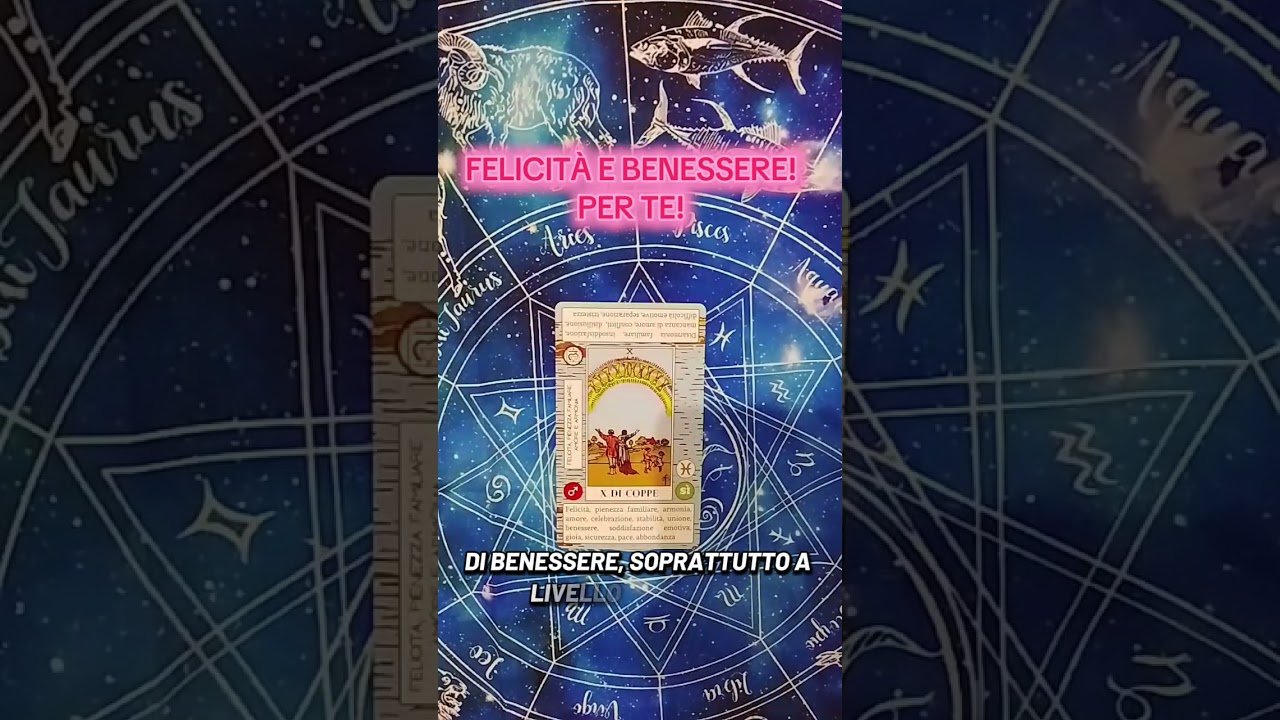 No momento, você está visualizando FELICITÀ E BENESSERE PER TE!#tarocchi #tarotreader #messaggio #tarocchiinterattivi #tarot #yt
