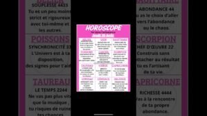Leia mais sobre o artigo 🔮HOROSCOPE DU JEUDI 20 AOÛT. #oracleamour #guidance #astrology #tarot #voyanceactualite