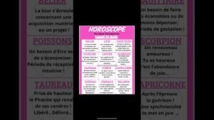 Leia mais sobre o artigo 🔮HOROSCOPE DU LUNDI 31 AOÛT. #oracleamour #guidance #astrology #tarot #voyanceactualite