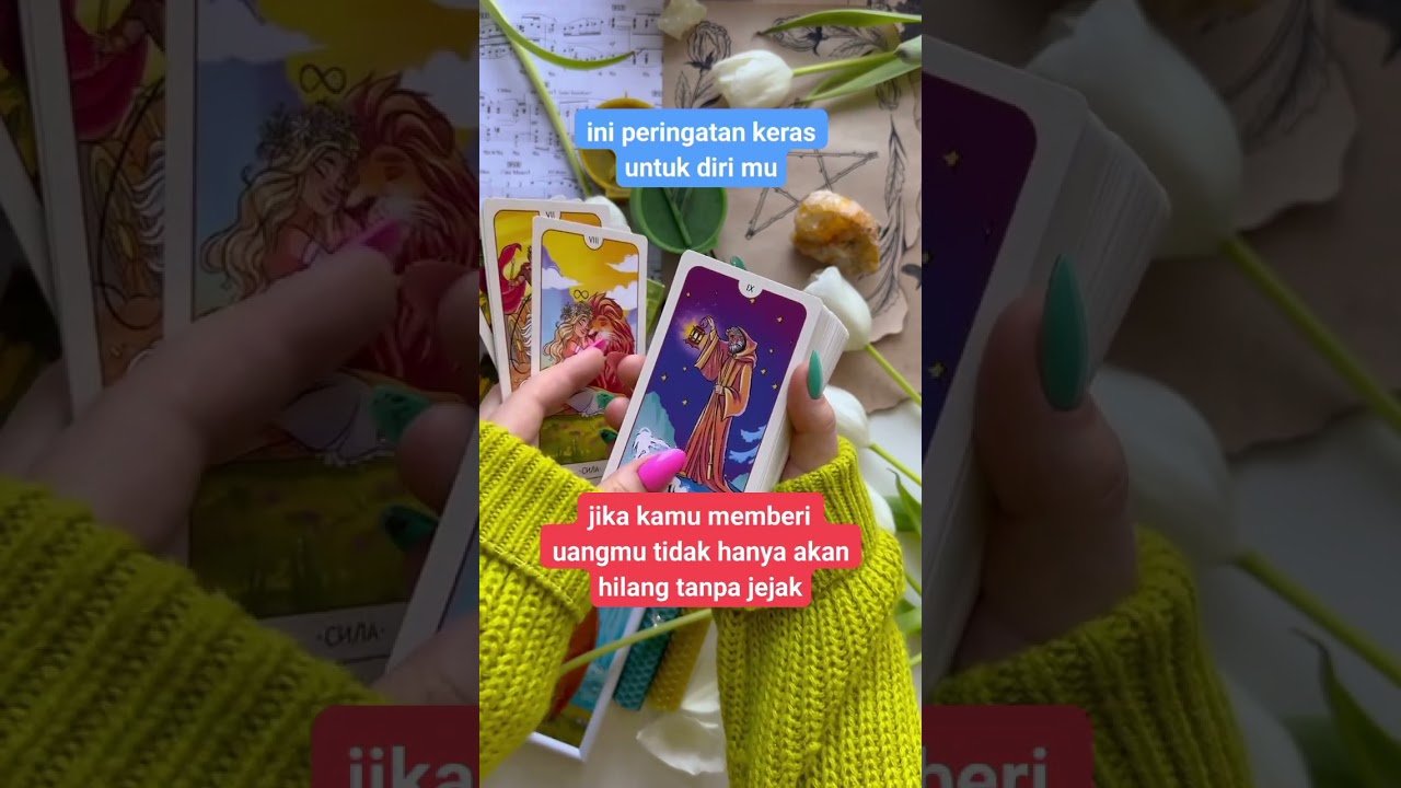 No momento, você está visualizando Ini peringatan keras untuk diri mu #tarotreading #tarot #ramalan #shortvideo