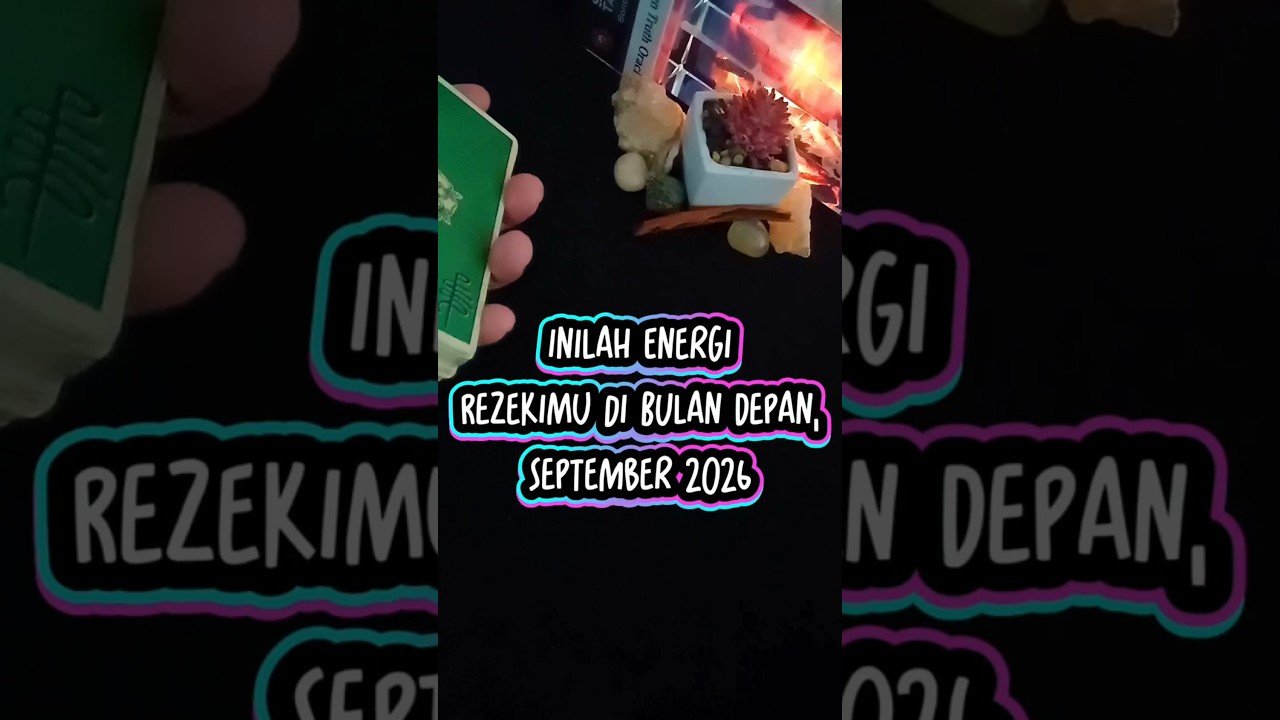 No momento, você está visualizando JIWA TERPILIH‼️_INILAH ENERGI REZEKIMU DI BULAN DEPAN, SEPTEMBER 2026 #jiwaterpilih #tarot #ramalan
