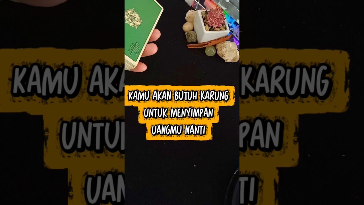 No momento, você está visualizando JIWA TERPILIH‼️_KAMU AKAN BUTUH KARUNG UNTUK MENYIMPAN UANGMU NANTI #jiwaterpilih #tarot #ramalan