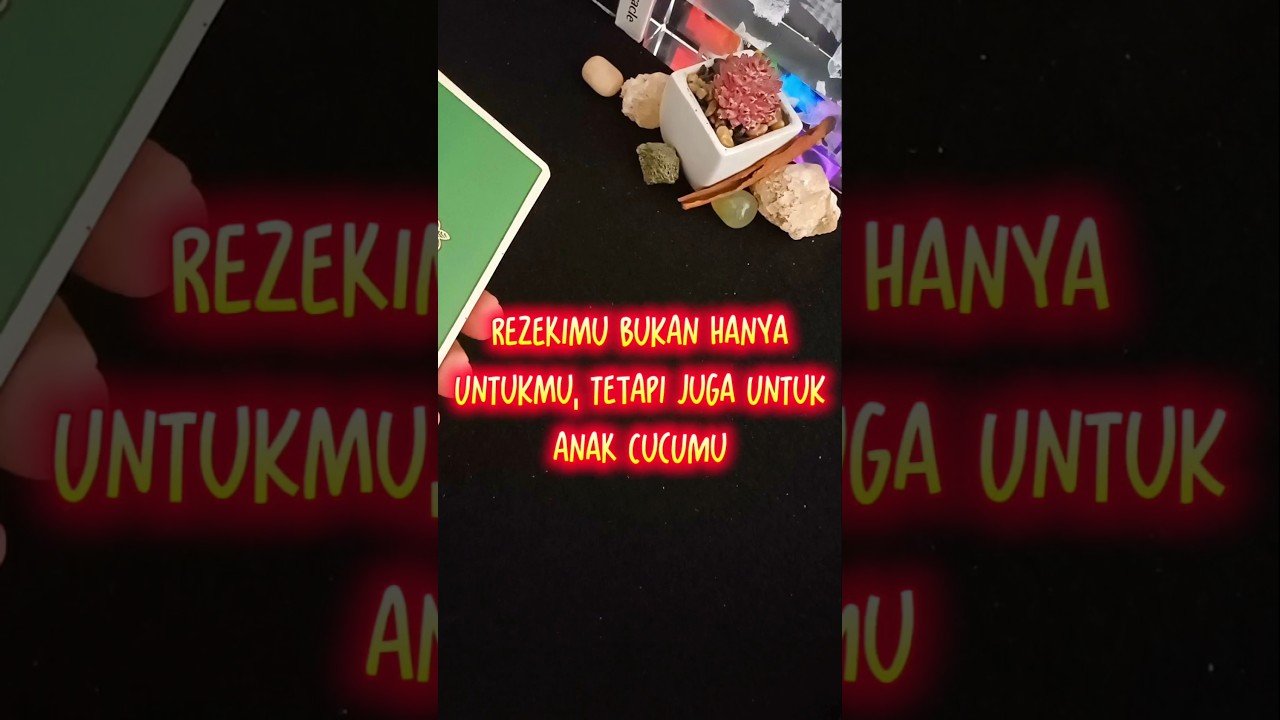 No momento, você está visualizando JIWA TERPILIH‼️_REZEKIMU BUKAN HANYA UNTUKMU, TETAPI UNTUK ANAK CUCUMU #jiwaterpilih #tarot #ramalan