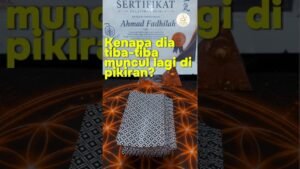 Leia mais sobre o artigo Kenapa dia tiba tiba muncul lagi di pikiran #tarotindonesia #tarot #belajartarot