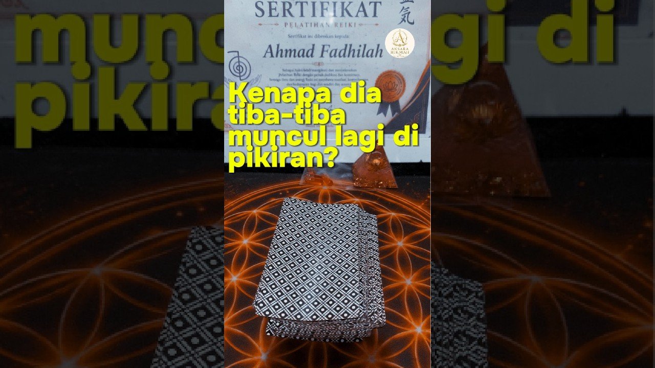 No momento, você está visualizando Kenapa dia tiba tiba muncul lagi di pikiran #tarotindonesia #tarot #belajartarot
