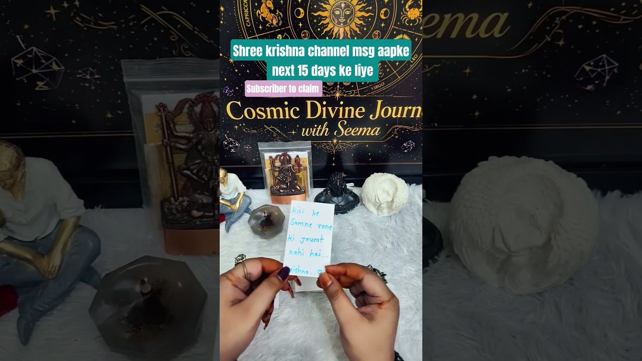 No momento, você está visualizando Krishna channel msg #guidance #tarot #tarotreading #krishna #channel #devinerelation