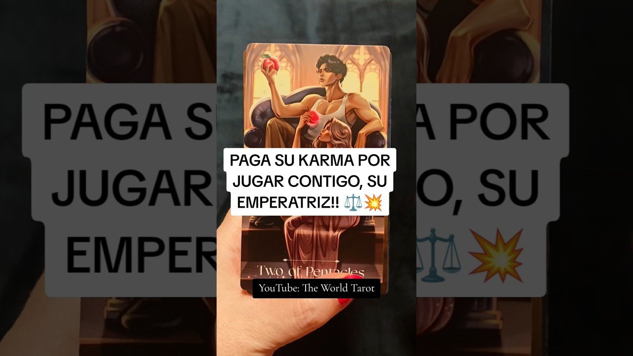 No momento, você está visualizando LA OTRA NO LE HACE FELIZ 💥🤐#shorts #tarot #tarotamor