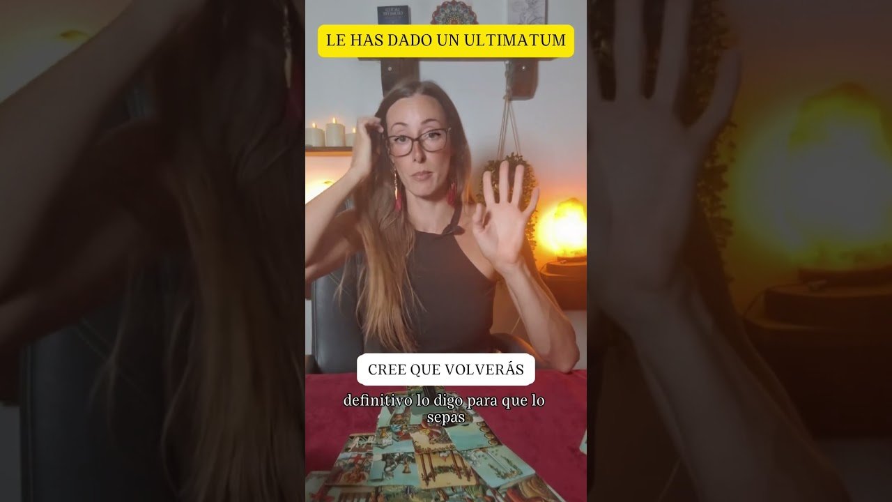 No momento, você está visualizando 🔥LE HAS DADO UN ULTIMATUM…#tarot #amor #shorts