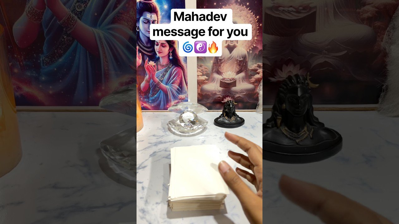 No momento, você está visualizando Mahadev message for you 💛🩷💛 #channeledmessages #tarot #shortsfeed