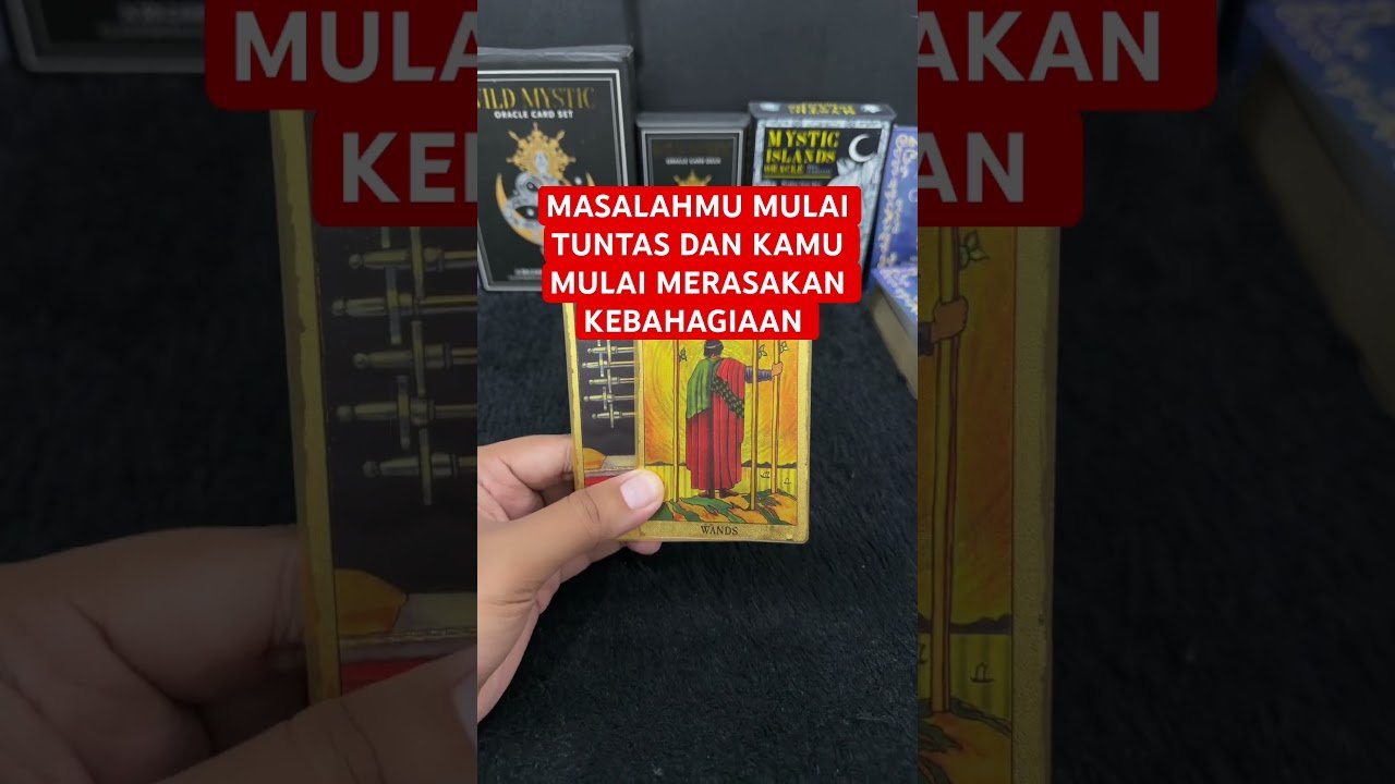 No momento, você está visualizando MASALAHMU MULAI TUNTAS DAN KAMU MULAI MERASAKAN KEBAHAGIAAN #tarot #tarotreading