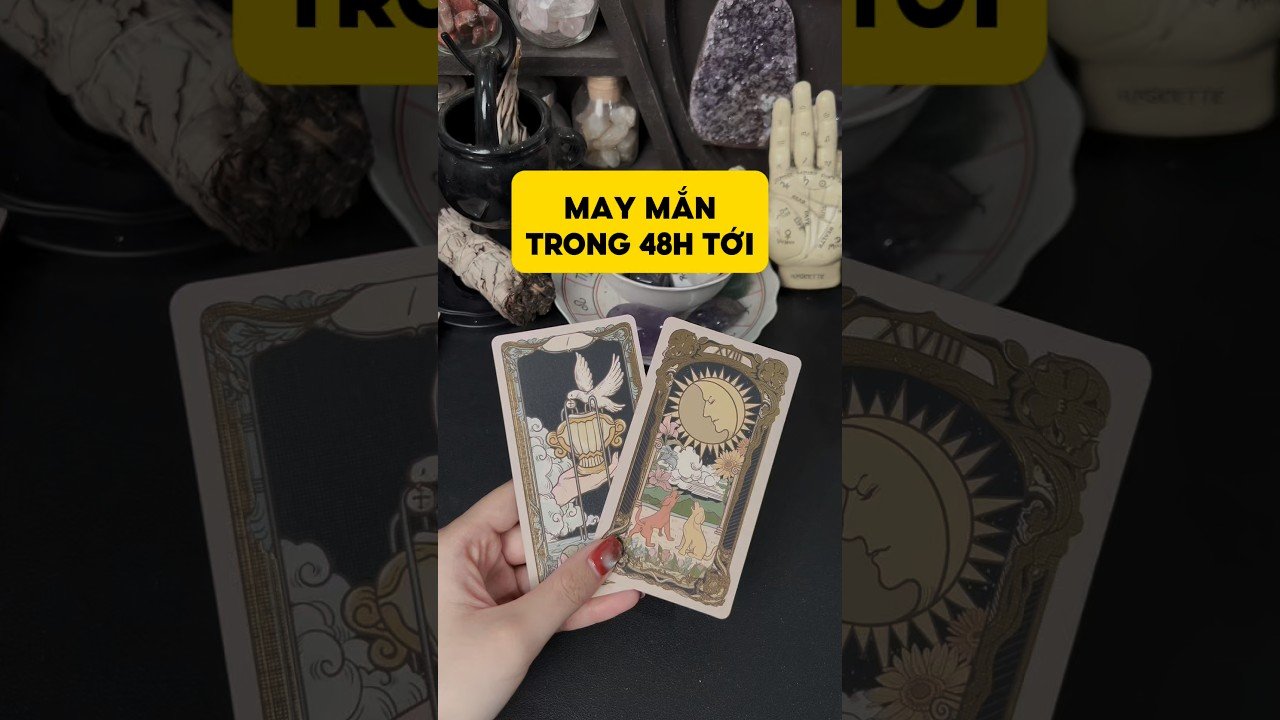 No momento, você está visualizando May mắn trong 48h tới đang đến với bạn #tarot #duongtarot #tarotreels #tarotvietnam #tarotonline