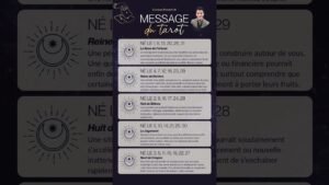 Leia mais sobre o artigo Message du Tarot