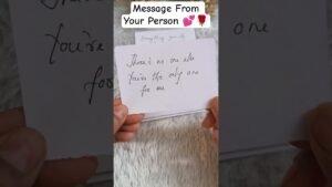 Leia mais sobre o artigo Message From The Person On Your Mind 💌 #lovetarot #lovetarotreading #tarot #tarotlovereading
