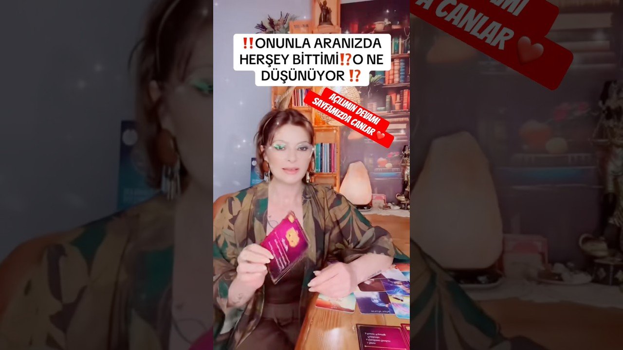 No momento, você está visualizando ‼️Onunla aranızdaki her şey bitti mi o ne düşünüyor⁉️ #keşfet #tarot #youtubeshorts #ytshorts #funny