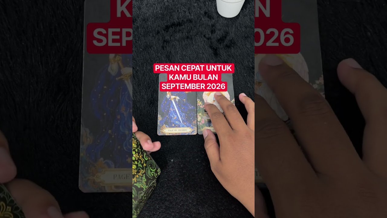 No momento, você está visualizando PESAN CEPAT UNTUK KAMU BULAN SEPTEMBER 2026 #tarot #tarotreading
