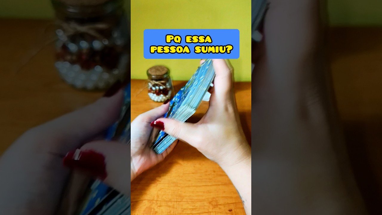 No momento, você está visualizando Porque ele sumiu ? #tarot #espiritualidade  #tarôcoletivo