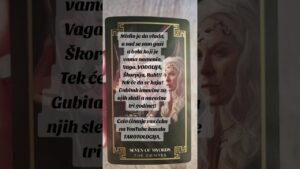 Leia mais sobre o artigo PORUKA OD OSOBE KOJA VAS JE POVREDILA? Tarotologija #astrologija gy  #horoscope #tarot #tarotologija