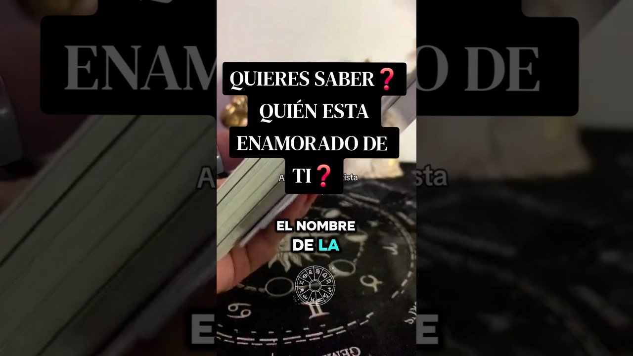 No momento, você está visualizando Quieres saber quién está enamorad@ de ti?❓️ #tarot #amarres #endulzamientos