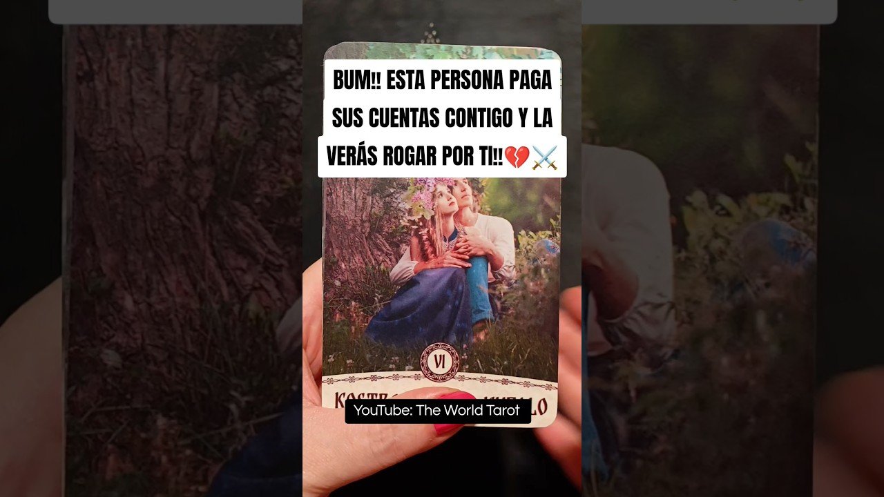 No momento, você está visualizando ROGARÁ VOLVER A VERTE!!💥#shorts #tarot #tarotamor