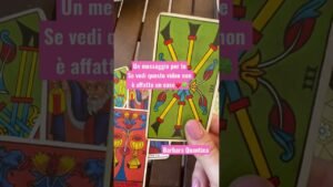 Leia mais sobre o artigo SE QUESTO VIDEO TI TROVA OGGI NON E’ UN CASO 🍀 #tarot #tarocchi #cartomante #shorts