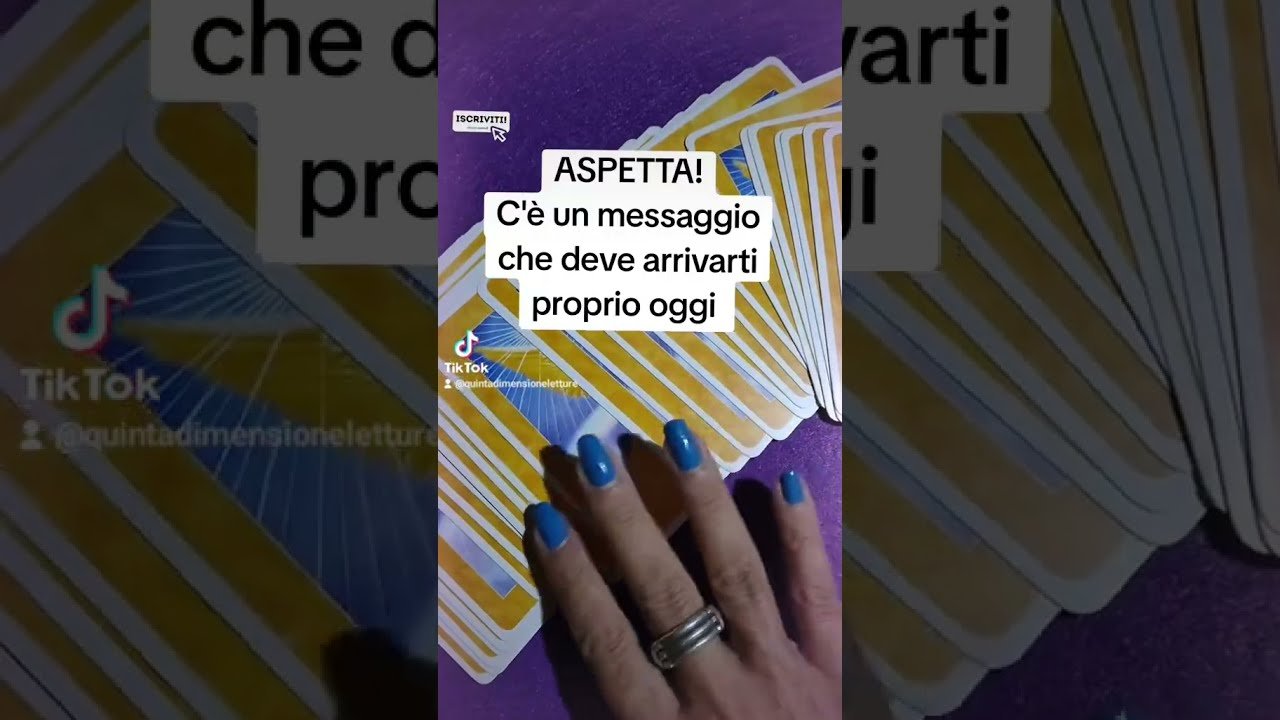No momento, você está visualizando 💥SEMPRE VALIDO QUANDO LO TROVI! MESSAGGIO PER TE #tarocchi #tarot #shorts