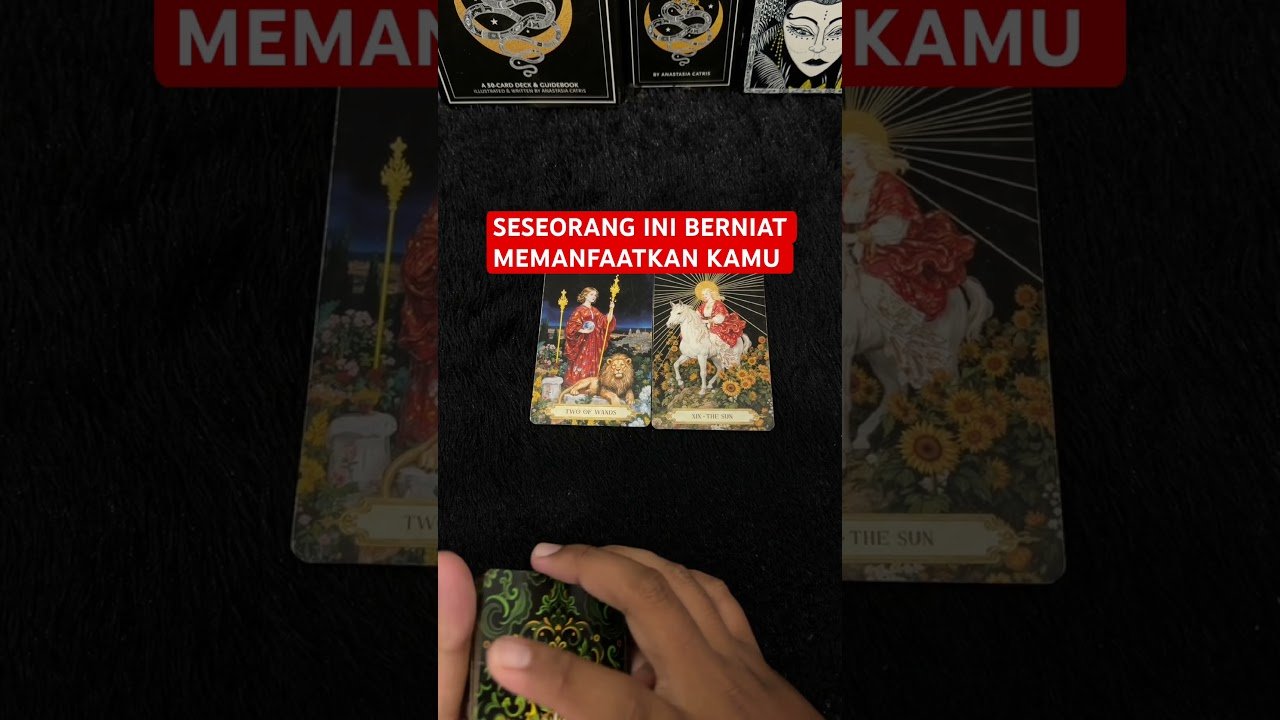 No momento, você está visualizando SESEORANG INI BERNIAT MEMANFAATKAN KAMU #tarot #tarotreading