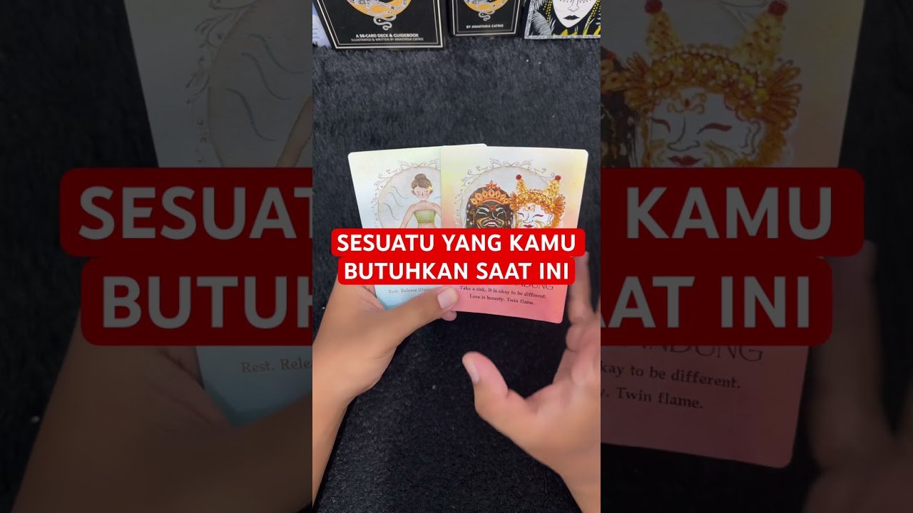 Leia mais sobre o artigo SESUATU YANG KAMU BUTUHKAN SAAT INI #tarot #tarotreading