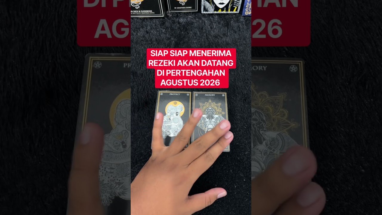 No momento, você está visualizando SIAP SIAP MENERIMA REZEKI AKAN DATANG DI PERTENGAHAN AGUSTUS 2026 #tarot #tarotreading
