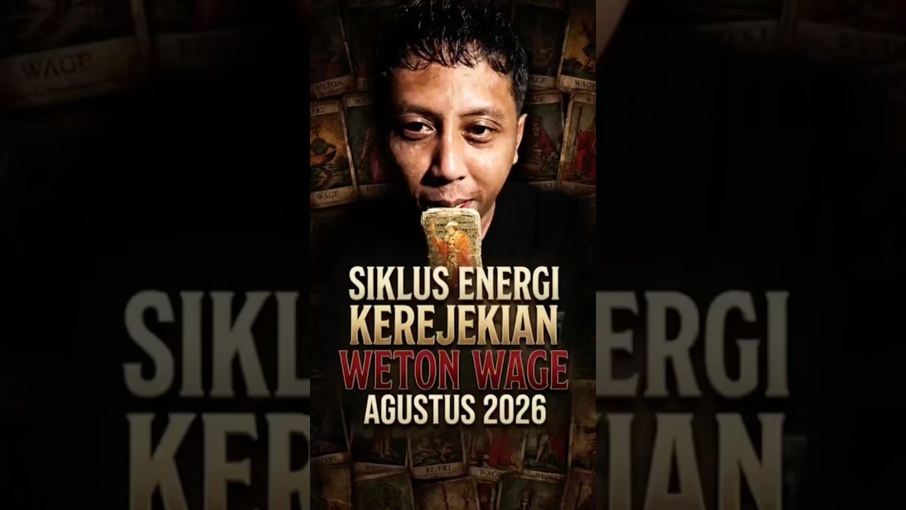 No momento, você está visualizando 🟢SIKLUS ENERGI KEREJEKIAN AGUSTUS WETON WAGE #tarot #edukasi #shorts