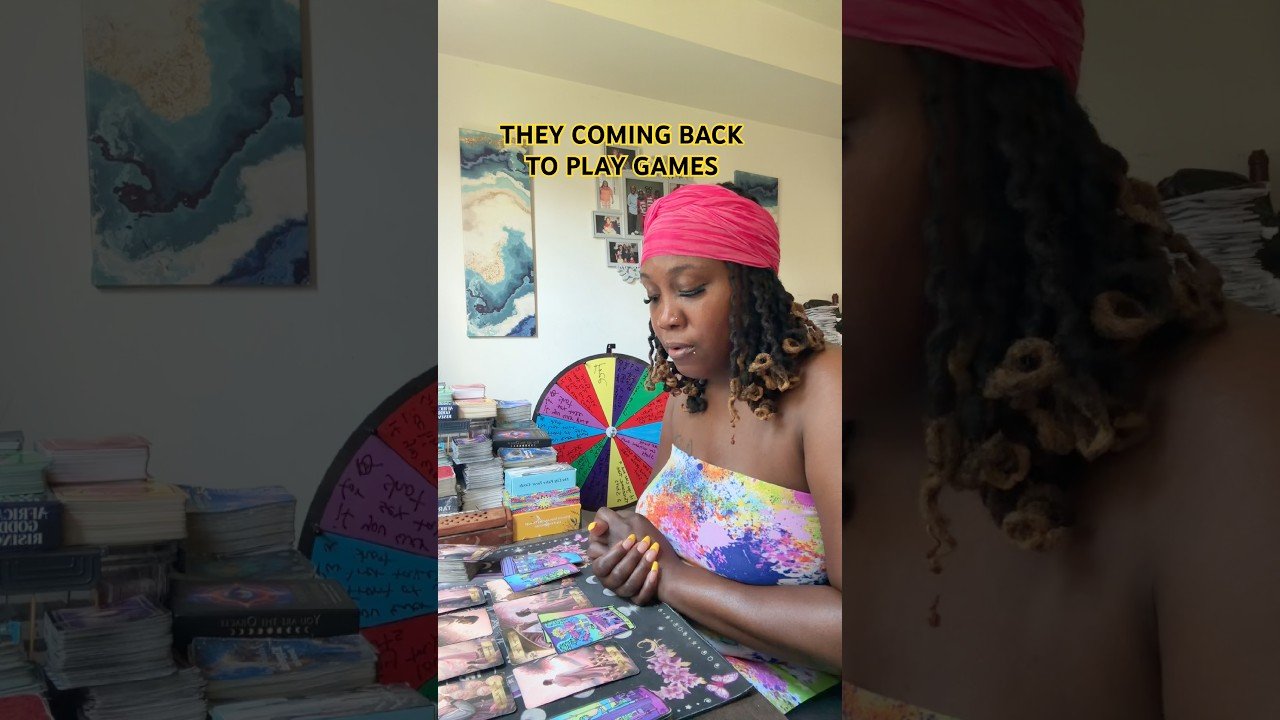 No momento, você está visualizando SUM1 IS COMING BACK TO PLAY GAMES SMH 🤦🏾‍♀️ #tarot #fyp #zodiac #shorts #youtube #trending #like