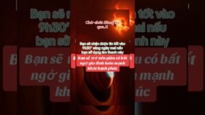 Leia mais sobre o artigo Tarot: Bạn sẽ nhận được tin tốt vào 9h30 sáng mai 🥰 #tarottrending #phongthuy #tarot #thongdiep