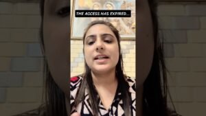 Leia mais sobre o artigo THE ACCESS HAS EXPIRED 🚫 Universe Revoking Their Access To You #Tarot #Zodiac | Rabnoor Raisinghani