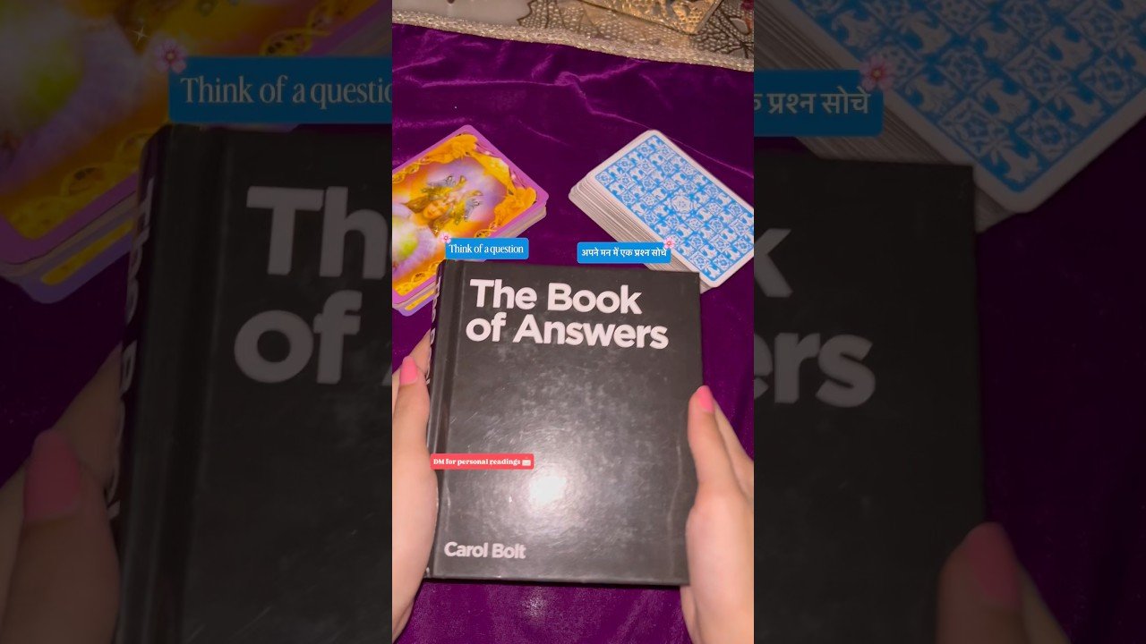 No momento, você está visualizando The Book of Answers🪽 #tarot #divine #angelmessages #viral #shorts #explore #444