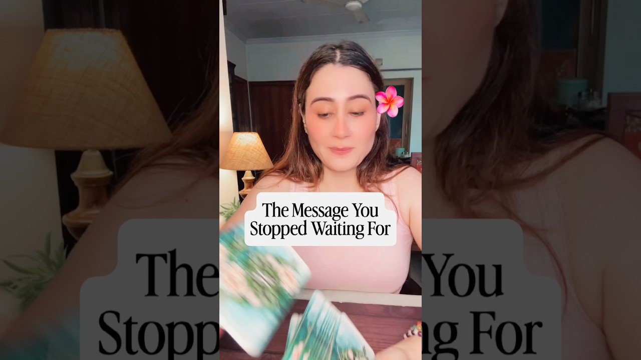 No momento, você está visualizando The message you stopped waiting for #tarot #tarotcards #tarotreading