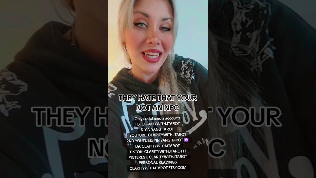 No momento, você está visualizando THEY HATE THAT YOUR NOT AN NPC  #tarot #tarotreading #shorts