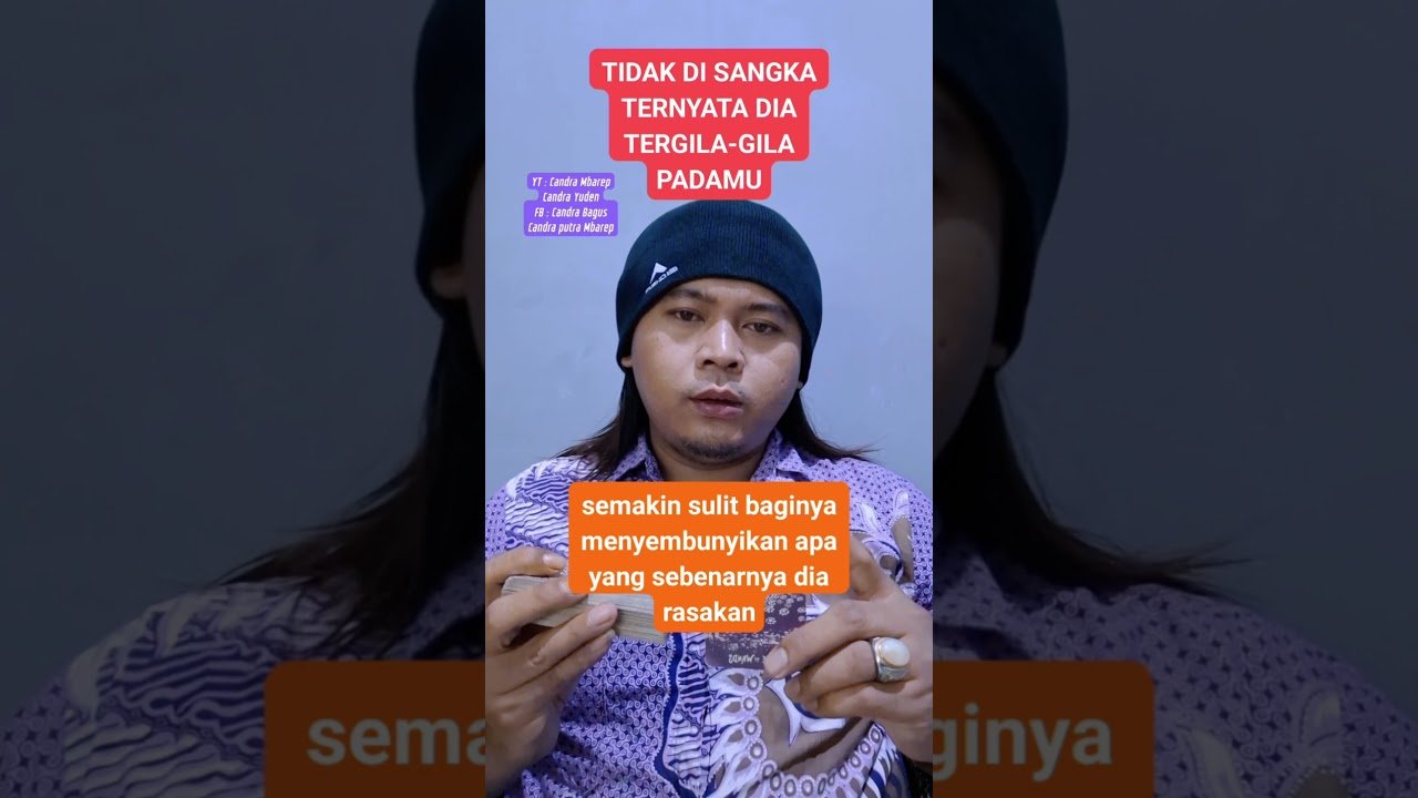 No momento, você está visualizando Tidak di sangka ternyata dia tergila-gila padamu luar biasa #tarot #tarotreading #generalreading