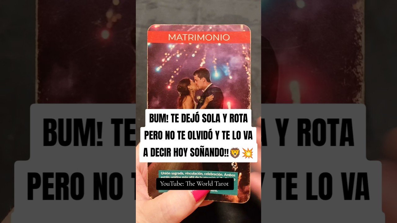 No momento, você está visualizando TREMENDO TRAIDOR QUE PAGA ESTAR LEJOS DE TI!!😭#shorts #tarot #tarotamor