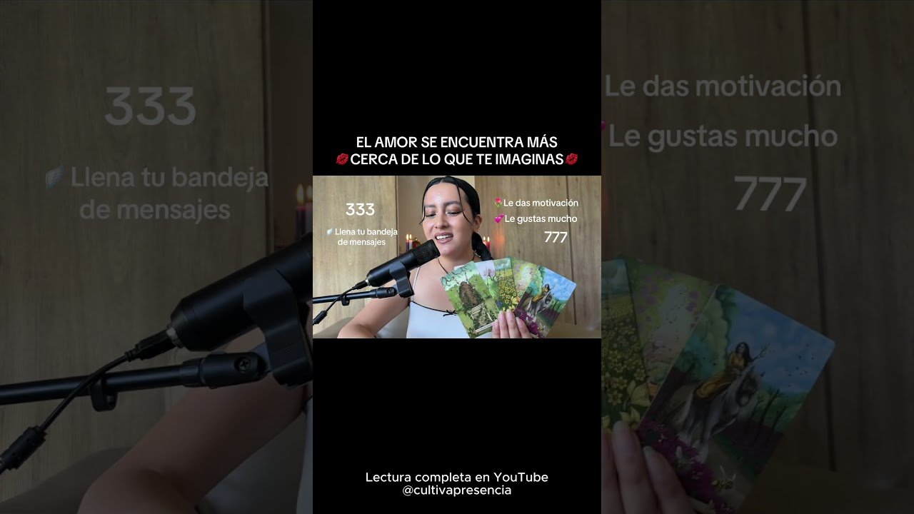 No momento, você está visualizando Una confesión 💕🌷🌸 #cultivapresencia #gratitud #tarot #Universo