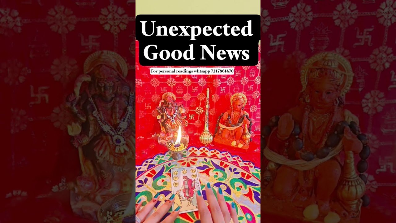 No momento, você está visualizando unexpected good News #blessingsofmaakali #whatscomingupinlovelife #tarot